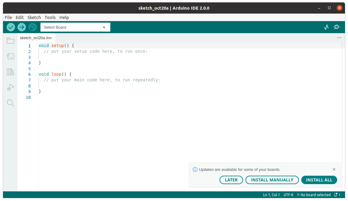 Arduino IDE 2.0.0 on Ubuntu 18.04
