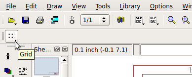 Add the grid in the workspace