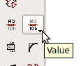 Icon for changing value of components