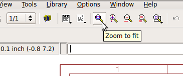 Zoom icon to fit the frame in the window