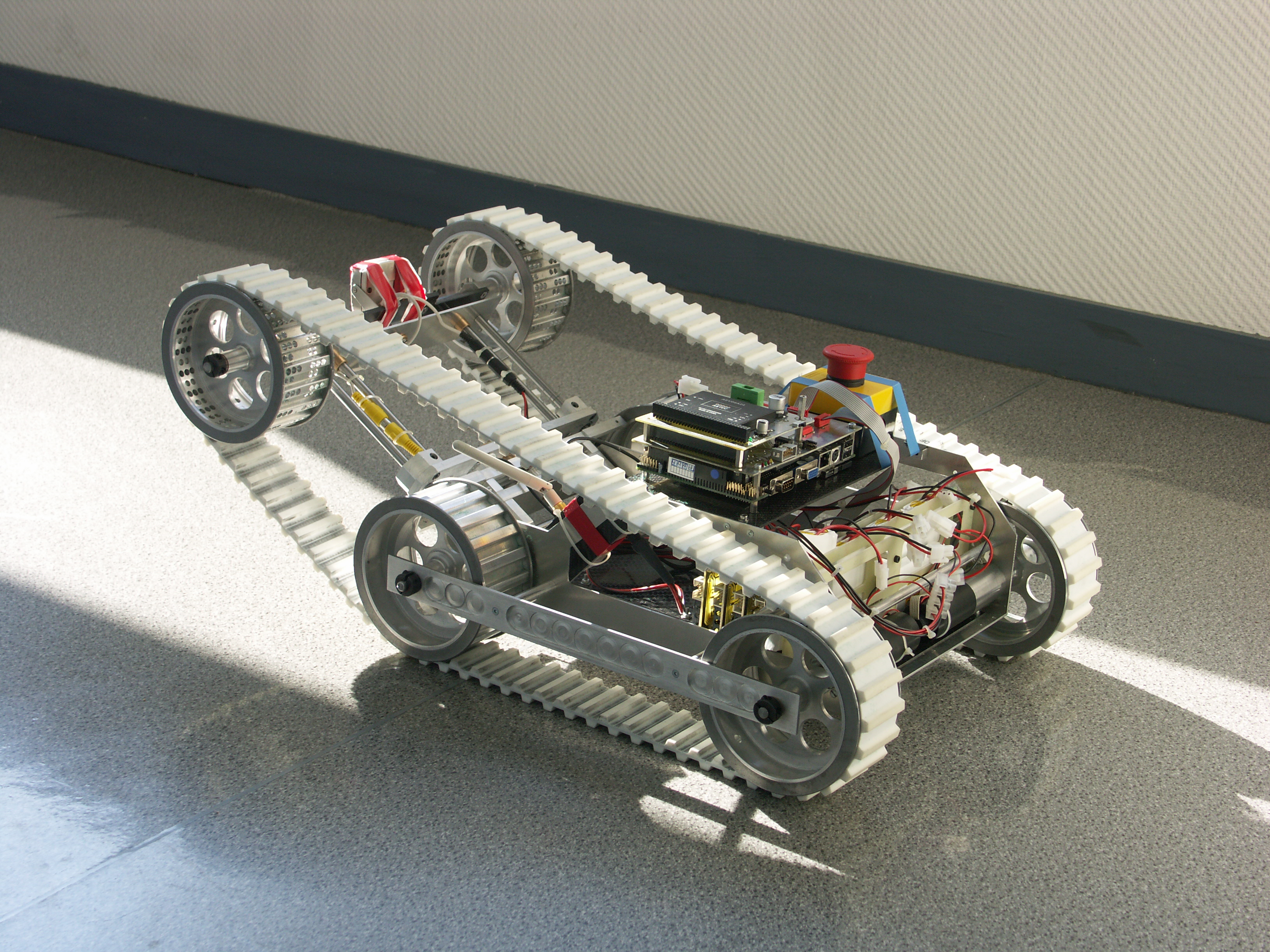 First prototype of the B2P2 robot