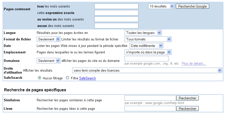 HTML forms example