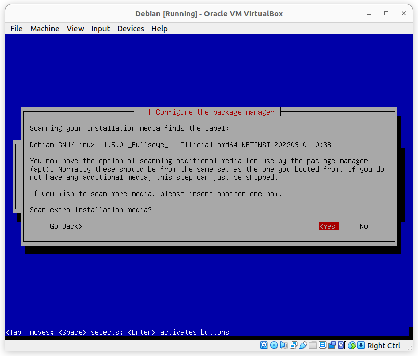 Configure the package manager