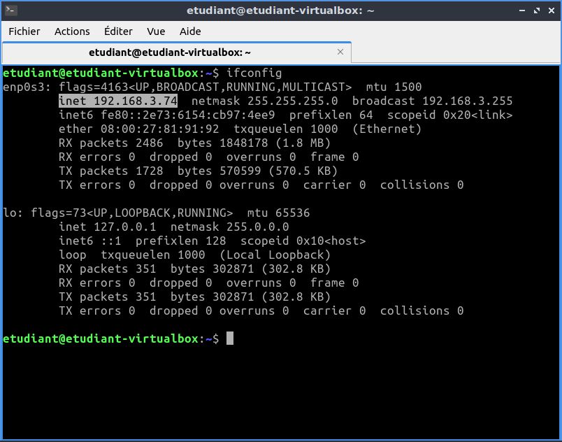 Get the IP address of the guest computer