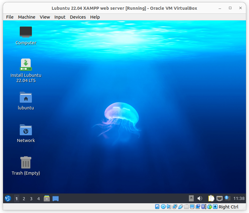 Lubunutu first start