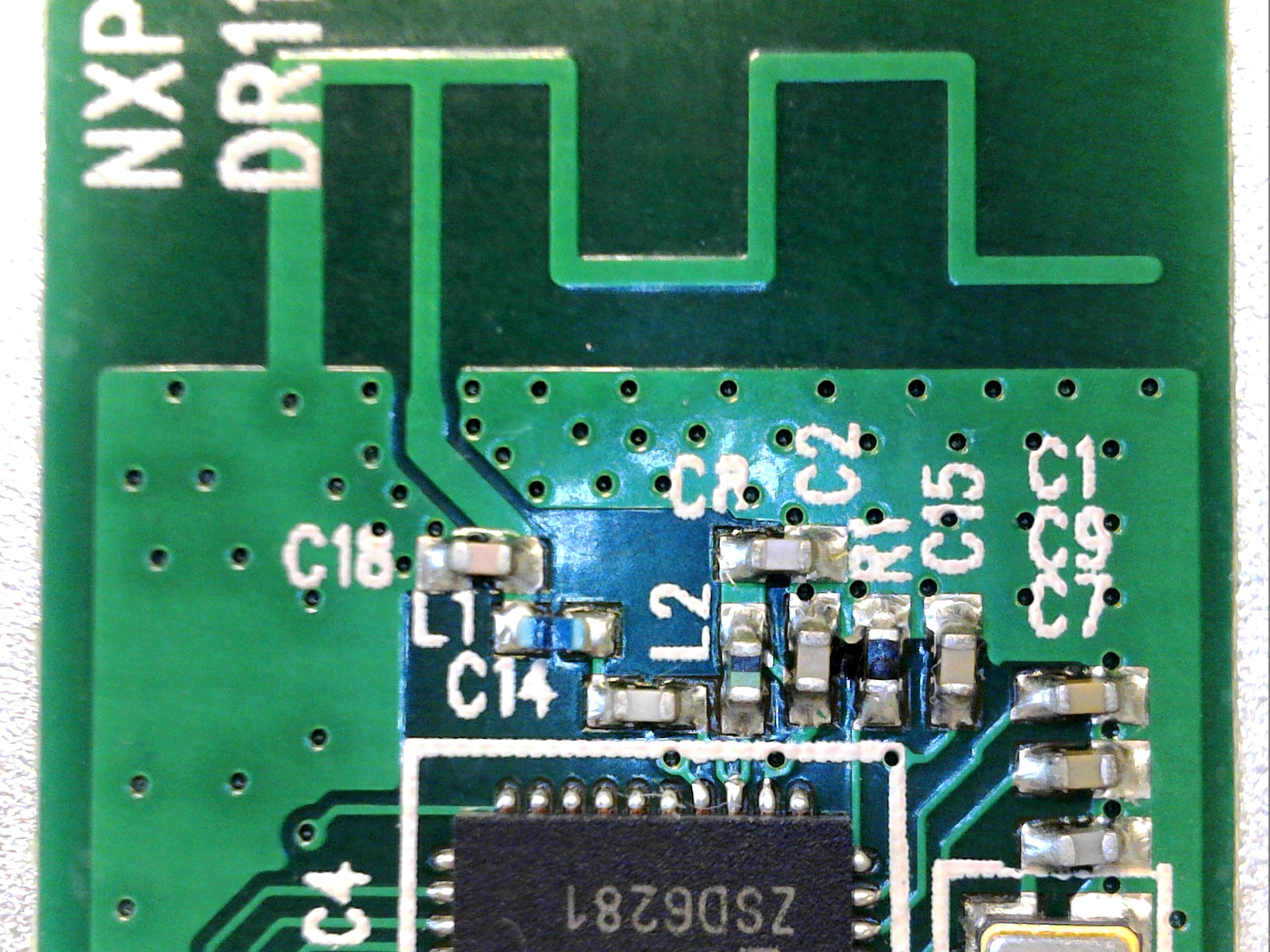 Antenna of the NXP OM15020 USB DONGLE, JN5169 module