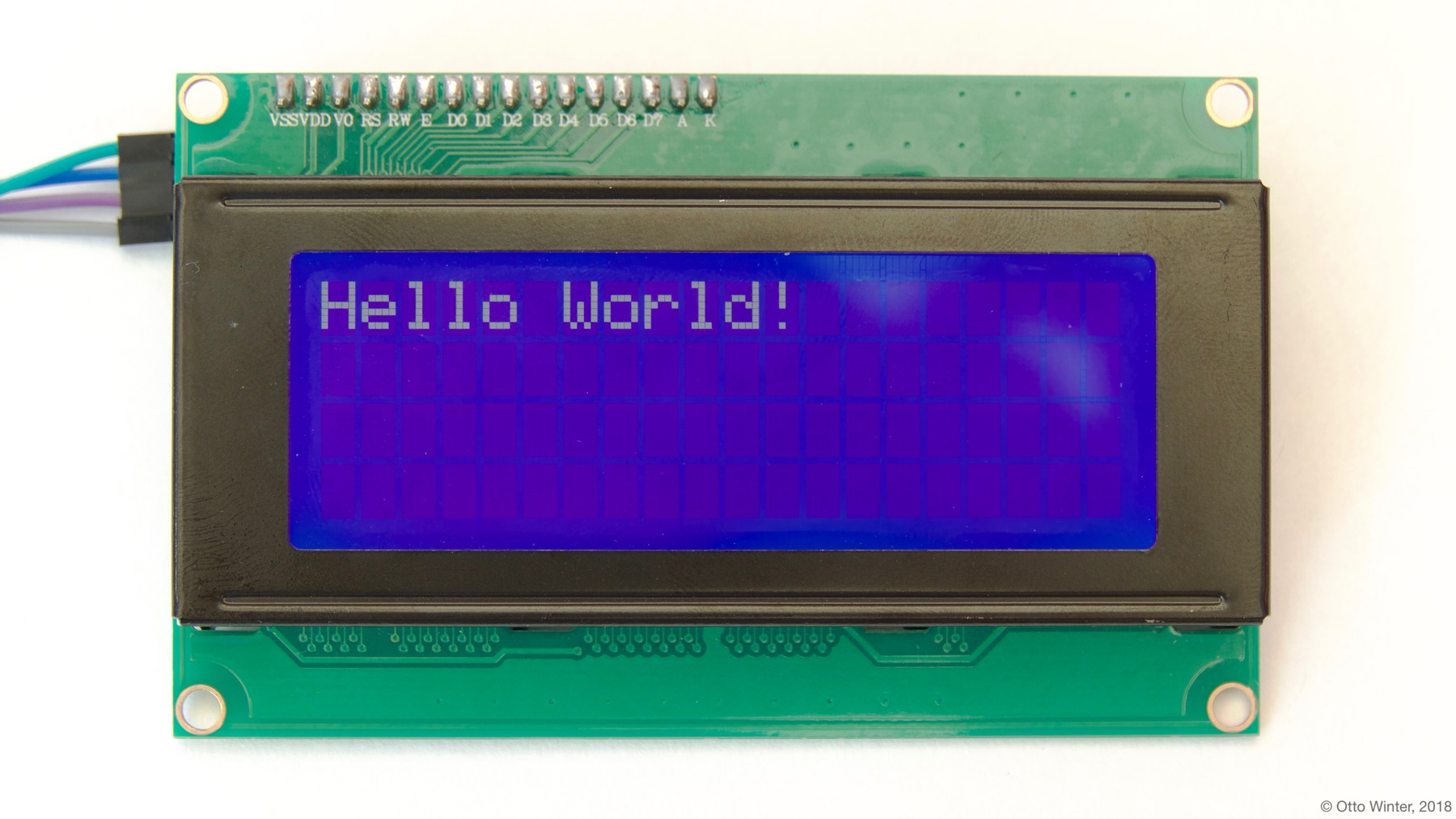 printf redirigé vers un afficheur LCD