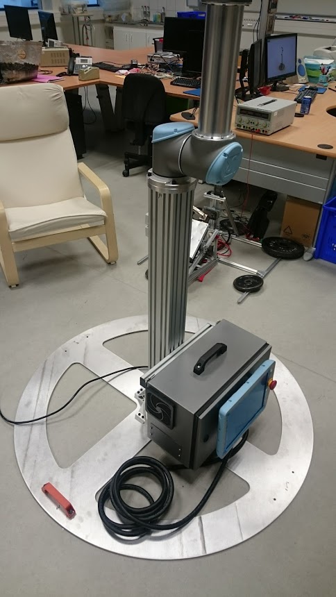 Photo du pied pour le robot Universal Robot UR5